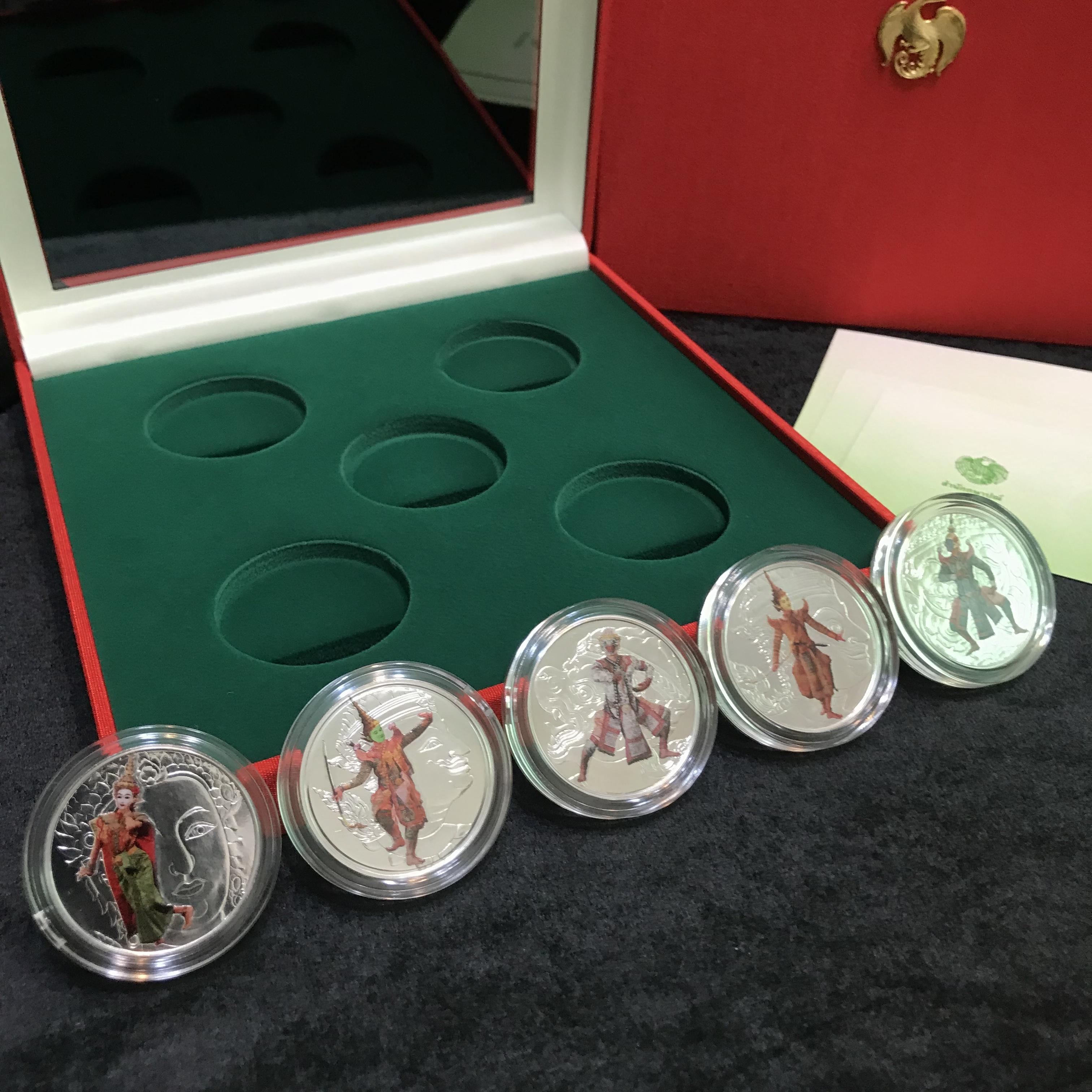 เหรียญที่ระลึก ชุด รามเกียรติ์ จากสำนักษาปณ์กรมธนารักษ์