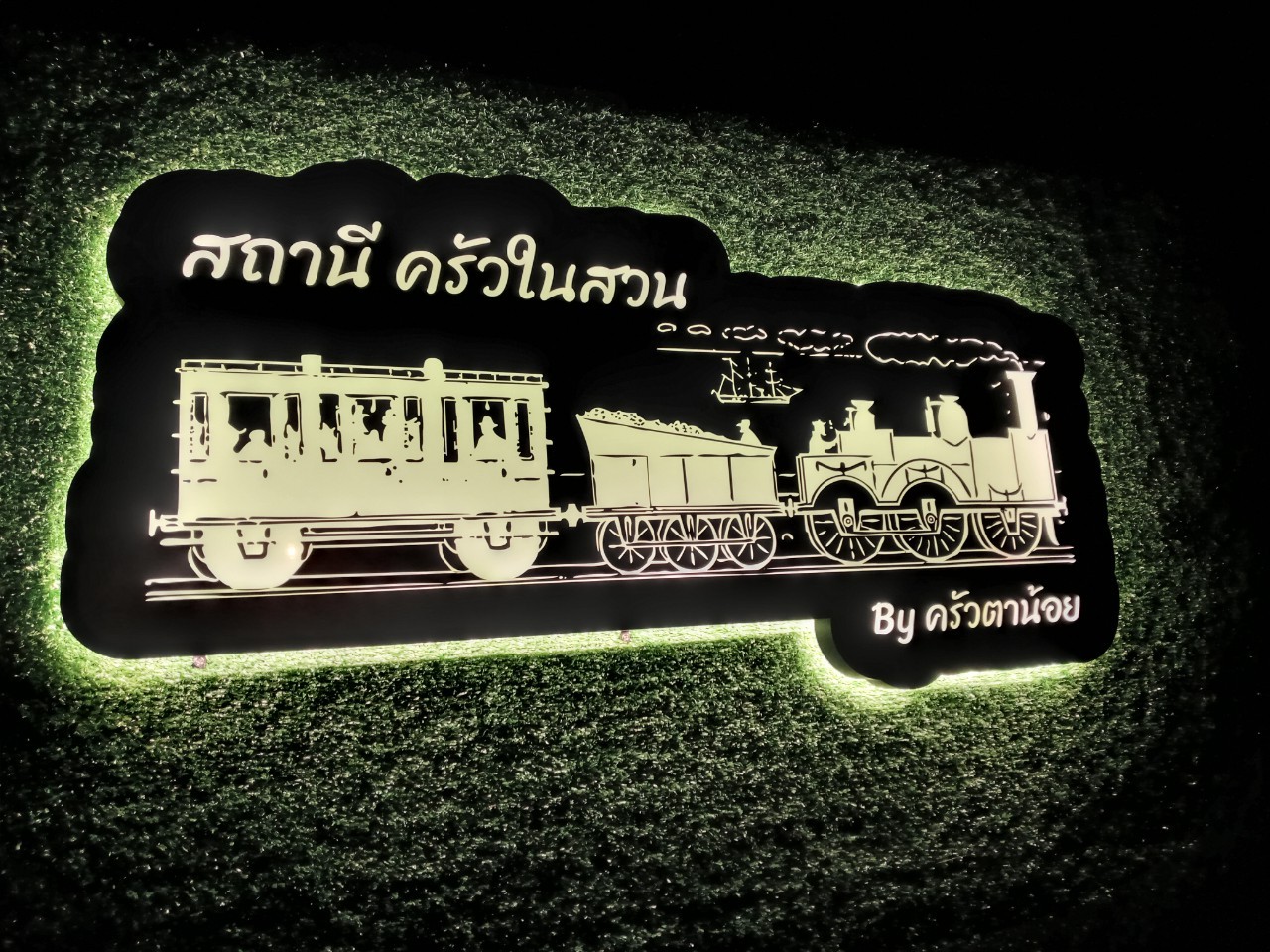 ป้ายไฟออกหลัง