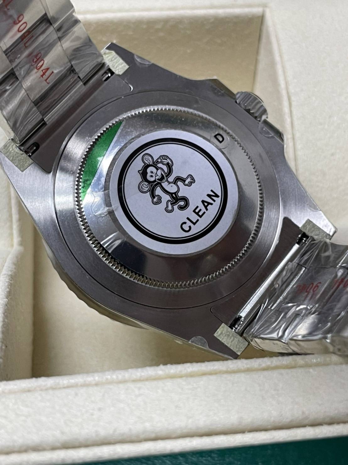 PRE-ORDER ROLEX GMT MASTER II SPRITE CLEAN FACTORY (40MM.) กลไกโคลน ROLEX 3186