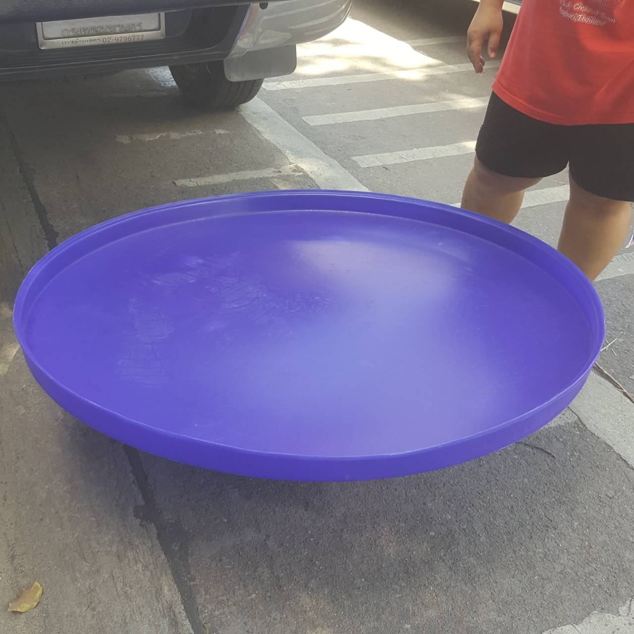 ฝาถังกลม 500 ลิตร ทรงสูง