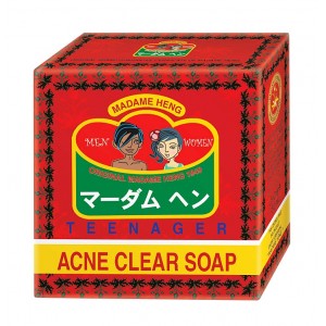 สบู่มาดามเฮง แก้สิว Acne clear soap