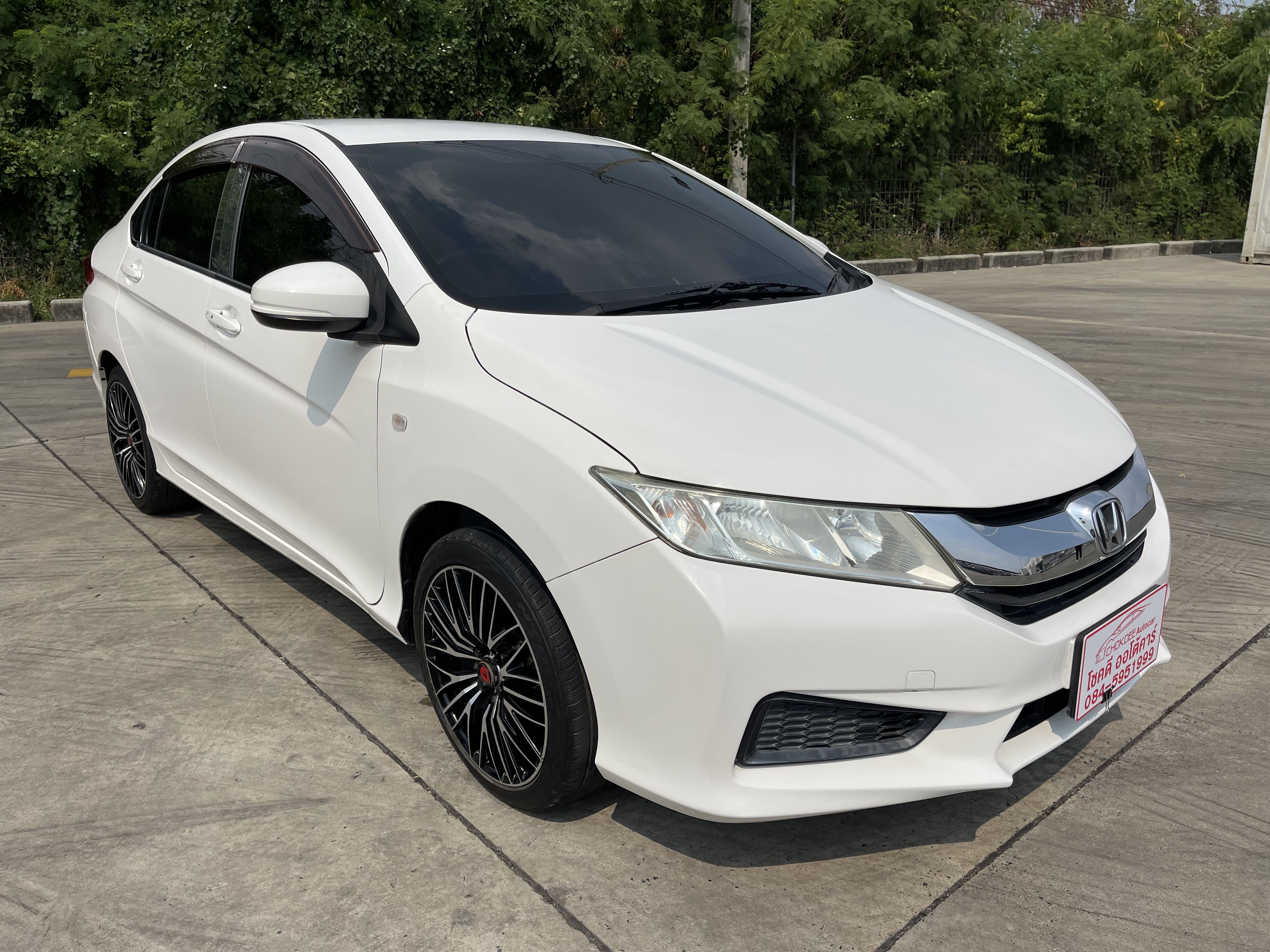 Honda City 1.5 V At 2014 ขาว