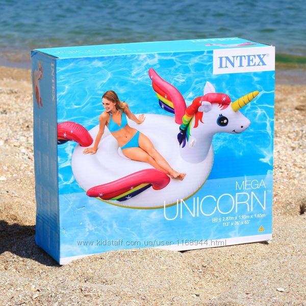 Intex 57561 แพยางยูนิคอร์น ตัวเล็ก