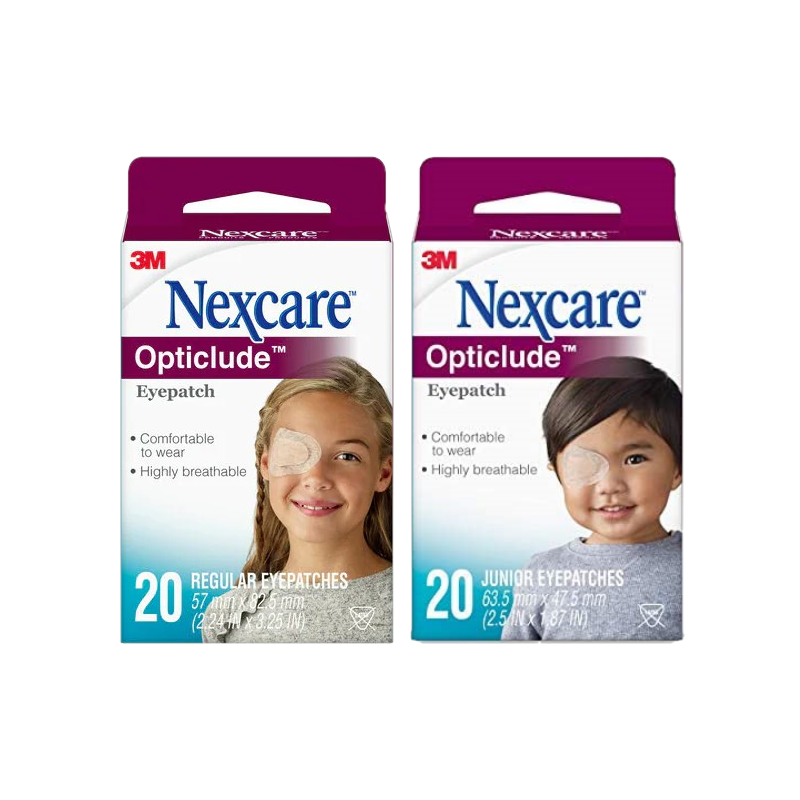 3M Nexcare Opticlude orthoptic eye patch พลาสเตอร์ปิดตา