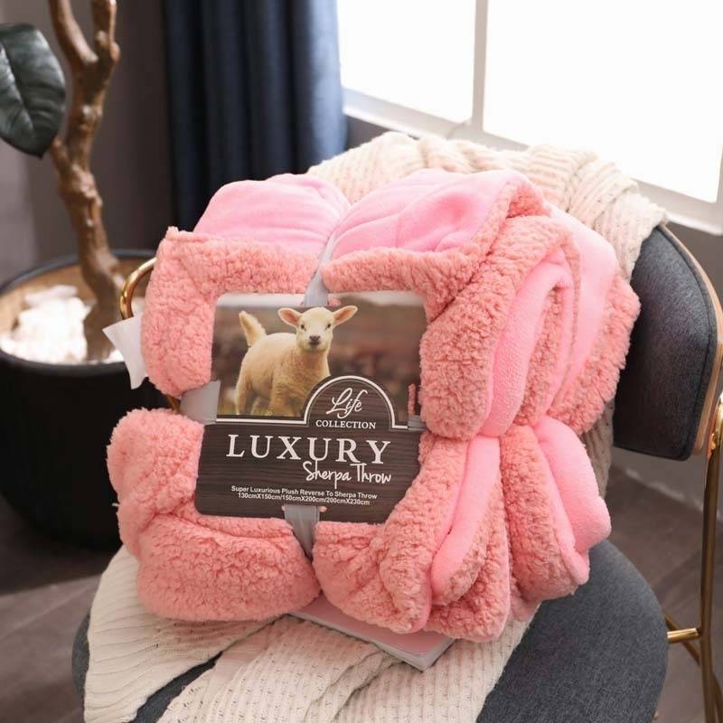 ผ้าห่มขนแกะ