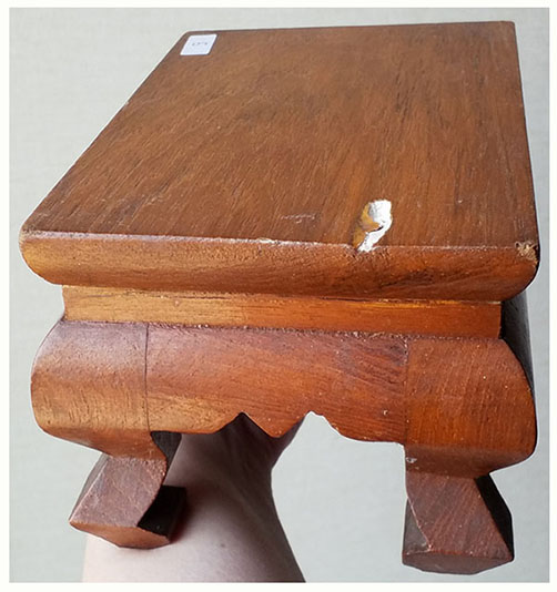 โต๊ะยอด ตั่ง ฐานไม้เล็ก(โต๊ะหมู่แบบแยกชิ้น)