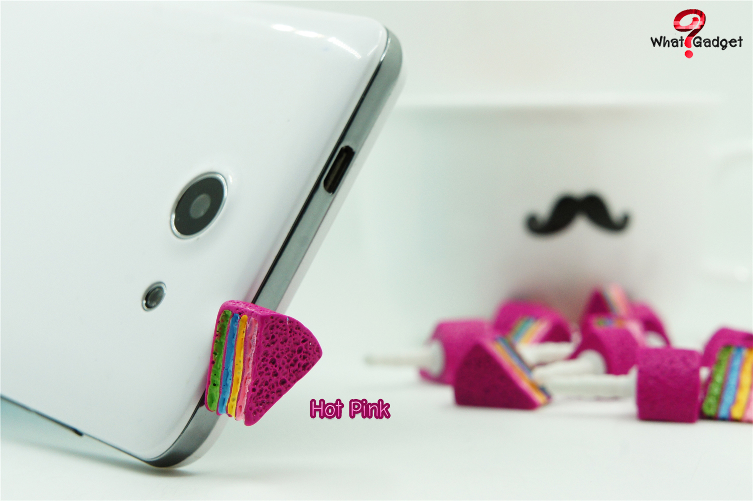 จุกกันฝุ่น เค้กสายรุ้ง