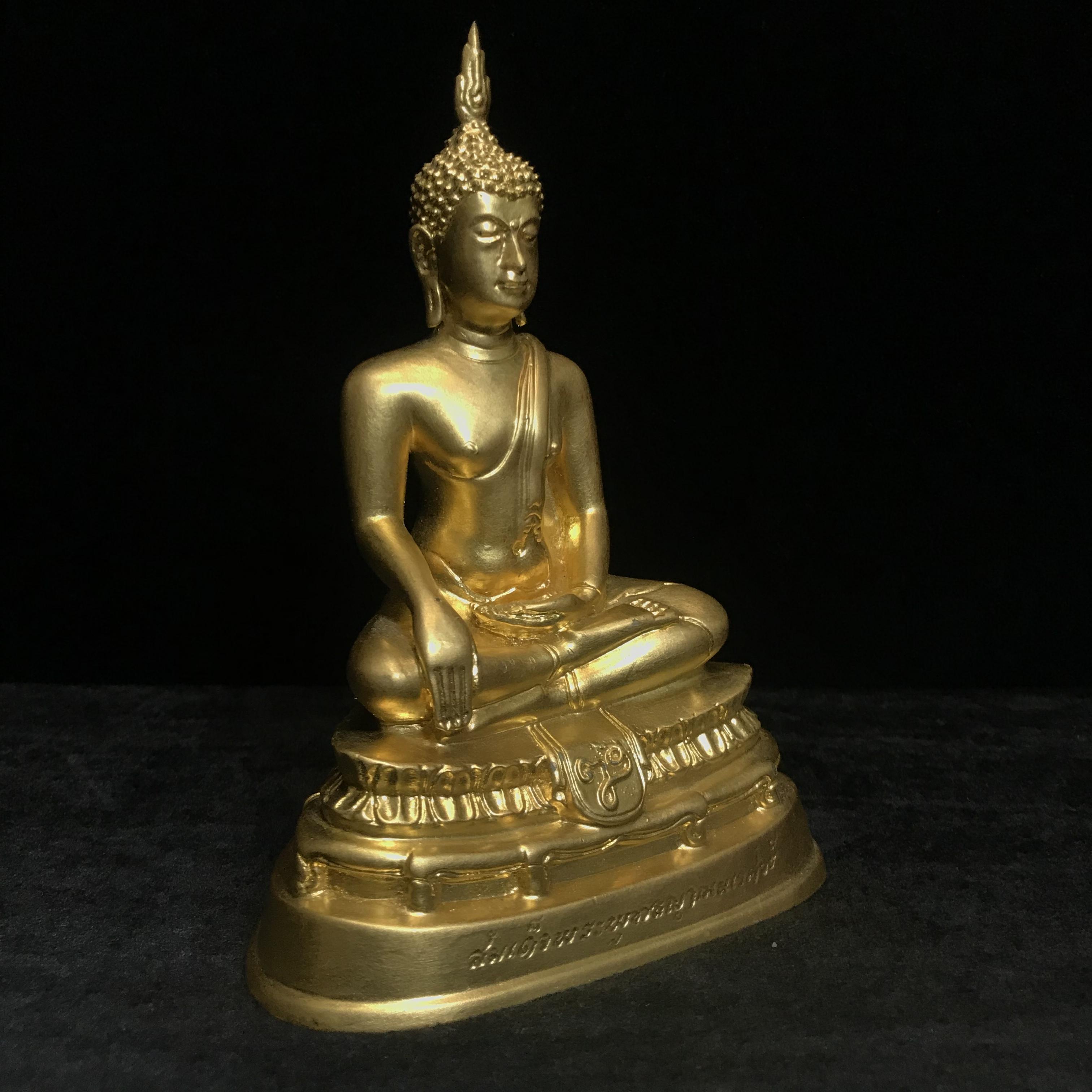 สมเด็จพระพุทธญาณนเรศวร์ วัดญาณสังวรารามวรมหาวิหาร ปี2529 (รุ่นแรกหายาก) หน้าตัก 3นิ้ว ปิดทอง