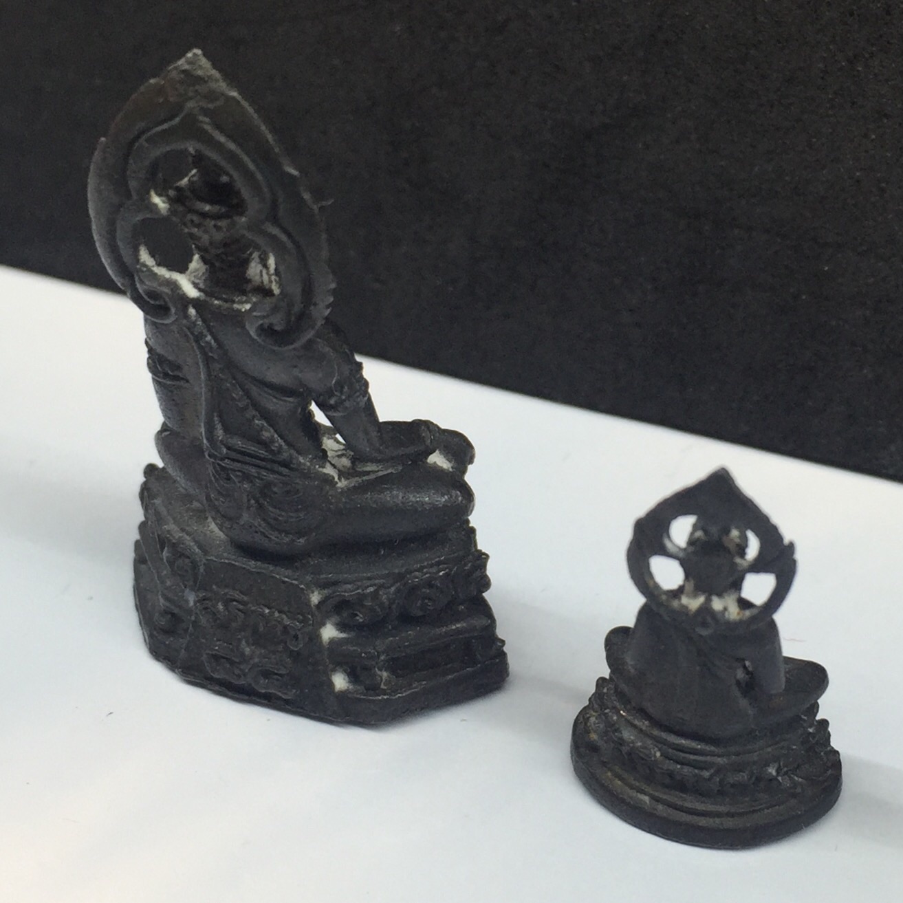 พระกริ่ง-พระชัยวัฒน์พุทธศิริราช ครบ84ปี โรงพยาบาลศิริราช ปี2517 เนื้อนวะโลหะ(ในหลวงเสด็จในพิธี)