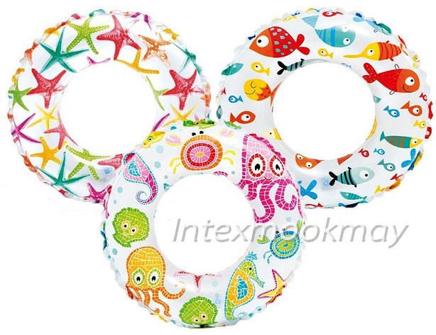 Intex 59242 ห่วงยางลายสัตว์ทะเล