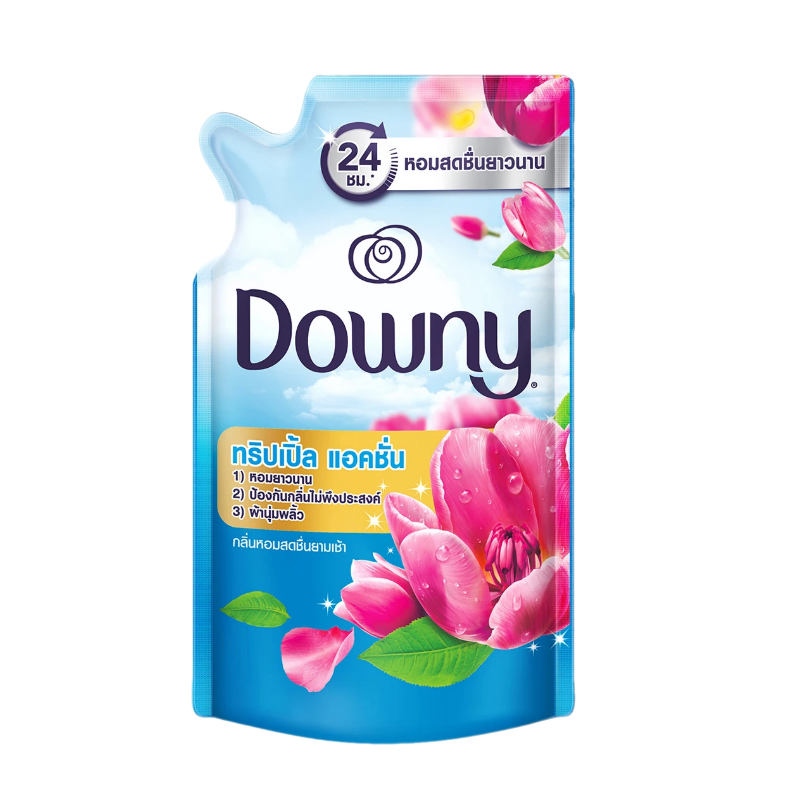 Downy ดาวน์นี่ น้ำยาปรับผ้านุ่ม กลิ่นหอมสดชื่นยามเช้า 470 มล.