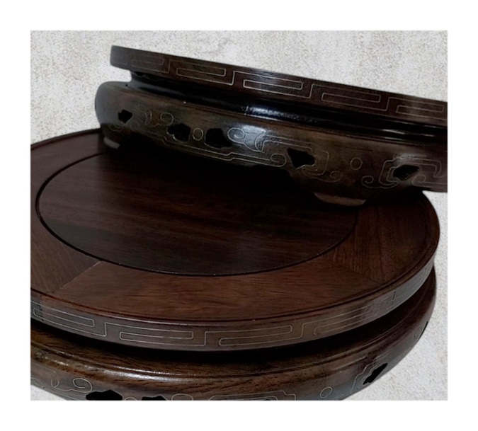 กี๋หรือฐานไม้ หน้าท๊อป 21-22cm (ขายแยกชิ้น)