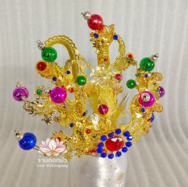 หมวกเทพเจ้านาจา หมวกหน่าจาซาไท้จื้อ หมวกหลี่โลเฉี้ย หมวกจงตั๋นหง่วนโส่ย หมวกเทวรูปจีน หมวกกิมซิ้น