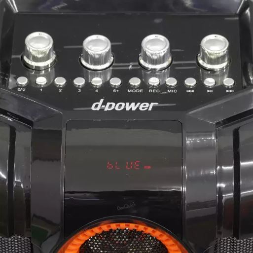 ตู้ลำโพง Dpower ลำโพงบูลทูธ Bluetooth FM 35W รุ่น K11W LED