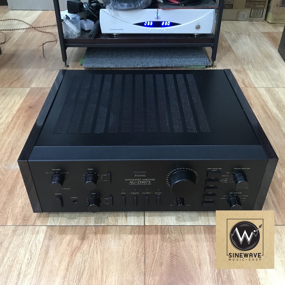 Integrated Amp ยี่ห้อ Sansui รุ่น AU-D907X (Made in Japan)