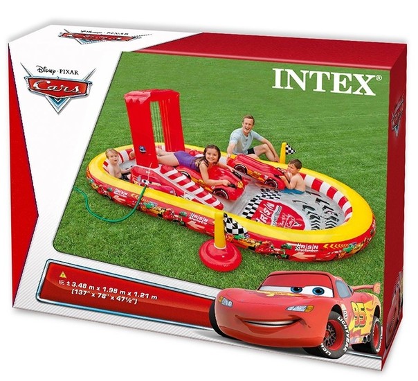 Intex Disney Play Center Cars สระสไลเดอร์เดอร์รถ 57134 (The cars)