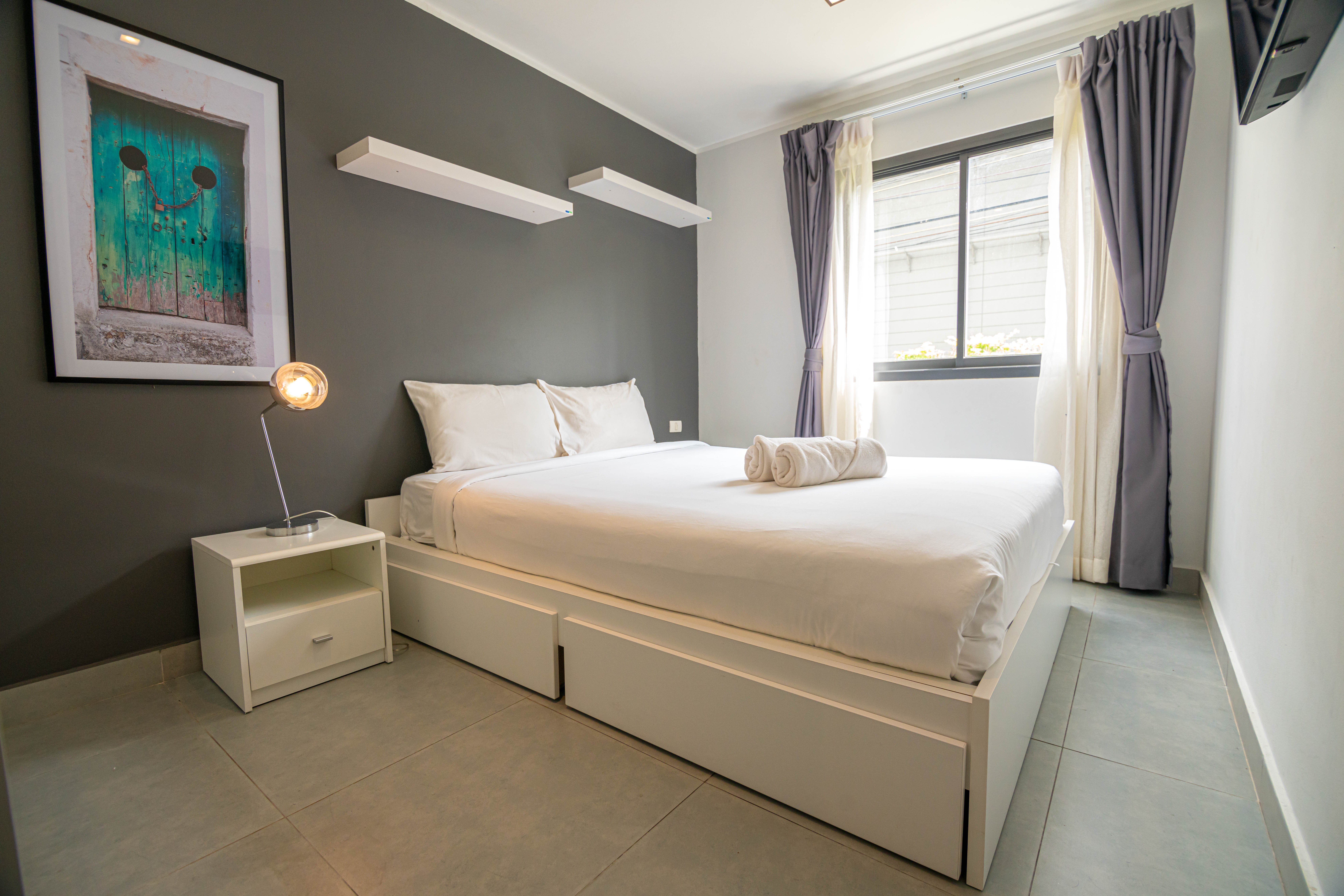 For Rent : Condo in Chalong area Tower I, 1 Bedroom 1 Bathroom, 1st flr.