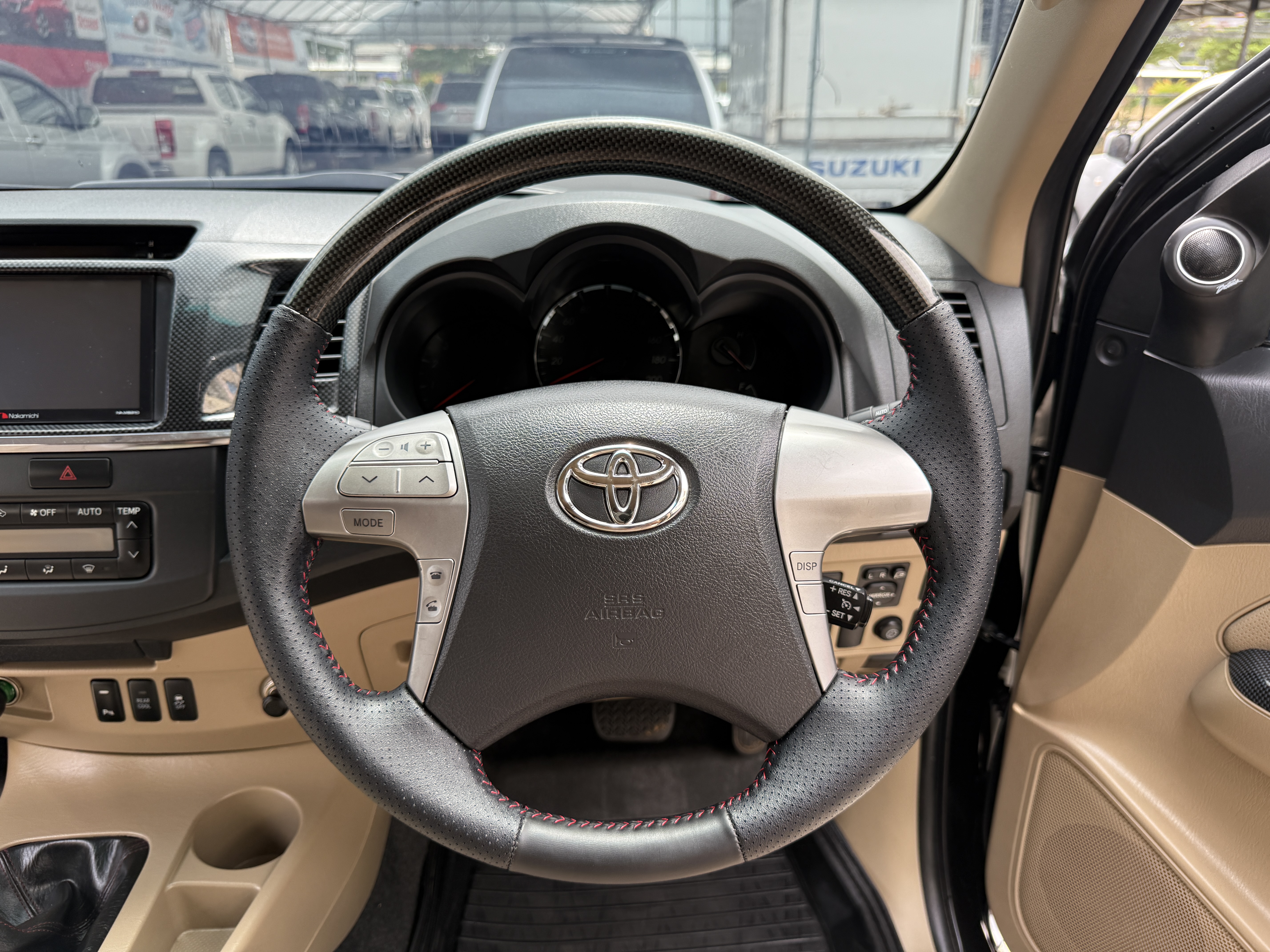 Toyota Fortuner Champ 3.0 V 4WD TRD Sportivo At 2012 ดำ