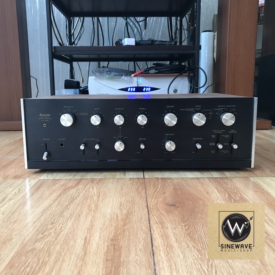 Integrated Amp ยี่ห้อ Sansui รุ่น AU-888 (Made in Japan)