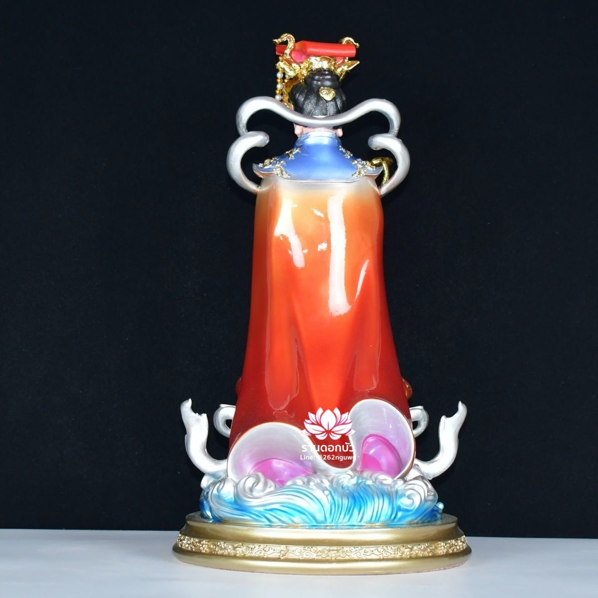 หม่าโจ้ว ม่าจ้อโป๋ เทียนส่งเซ่งโบ้ เทียนโหวเซี่ยบ้อ ปางยืน งานเรซิ่น ขนาด 12/16/19/26 นิ้ว