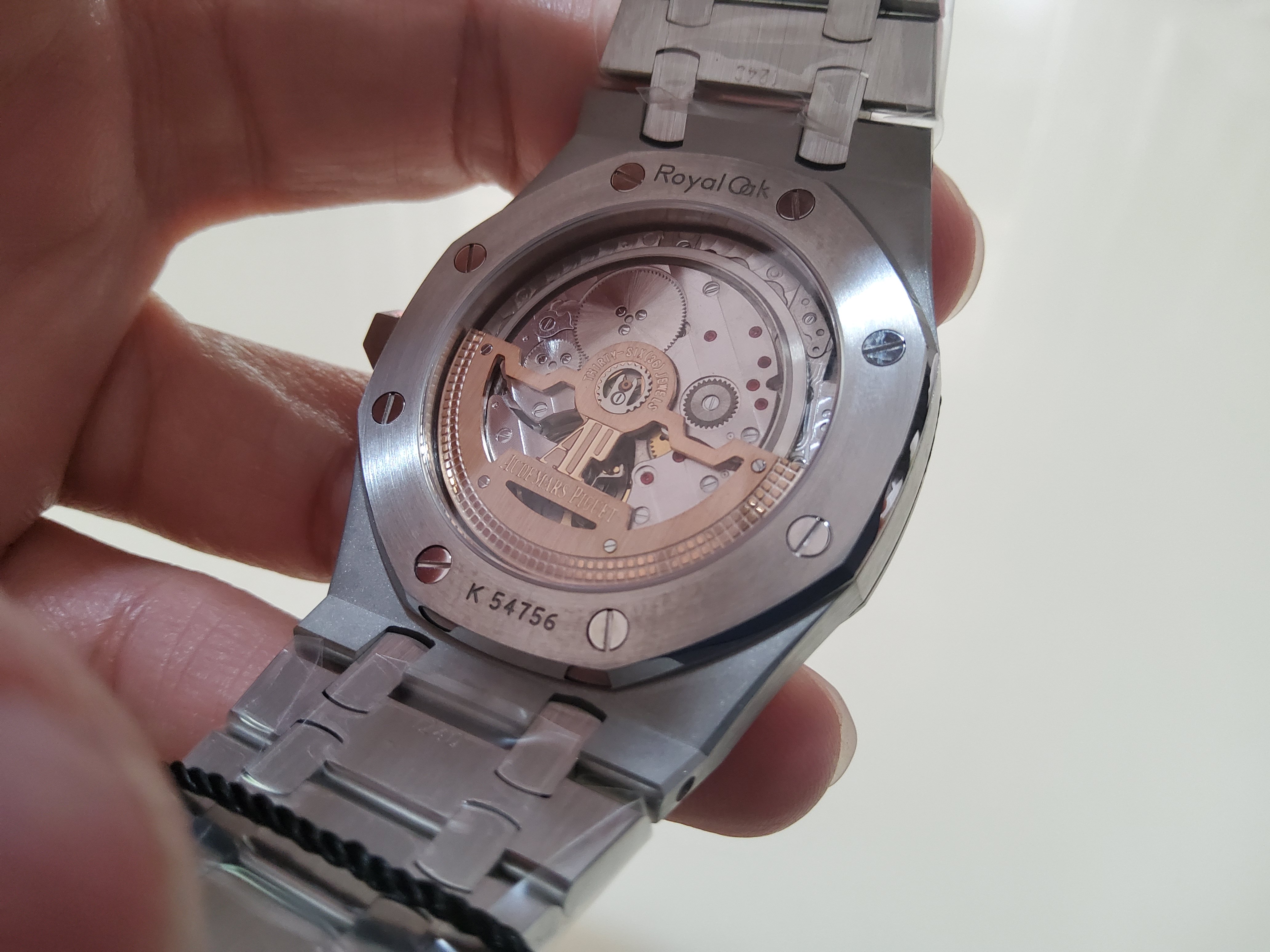 PRE-ORDER AP ROYAL OAK 15202 ST (39MM.)