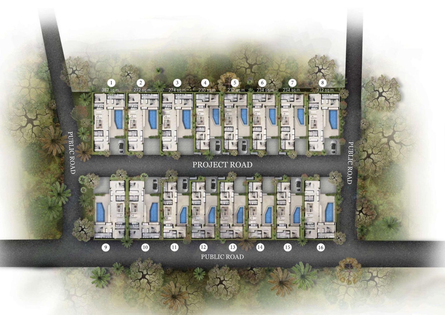 For Sales : Rawai, Modern Luxury Private Pool Villas, 4 bedrooms 4 bathrooms