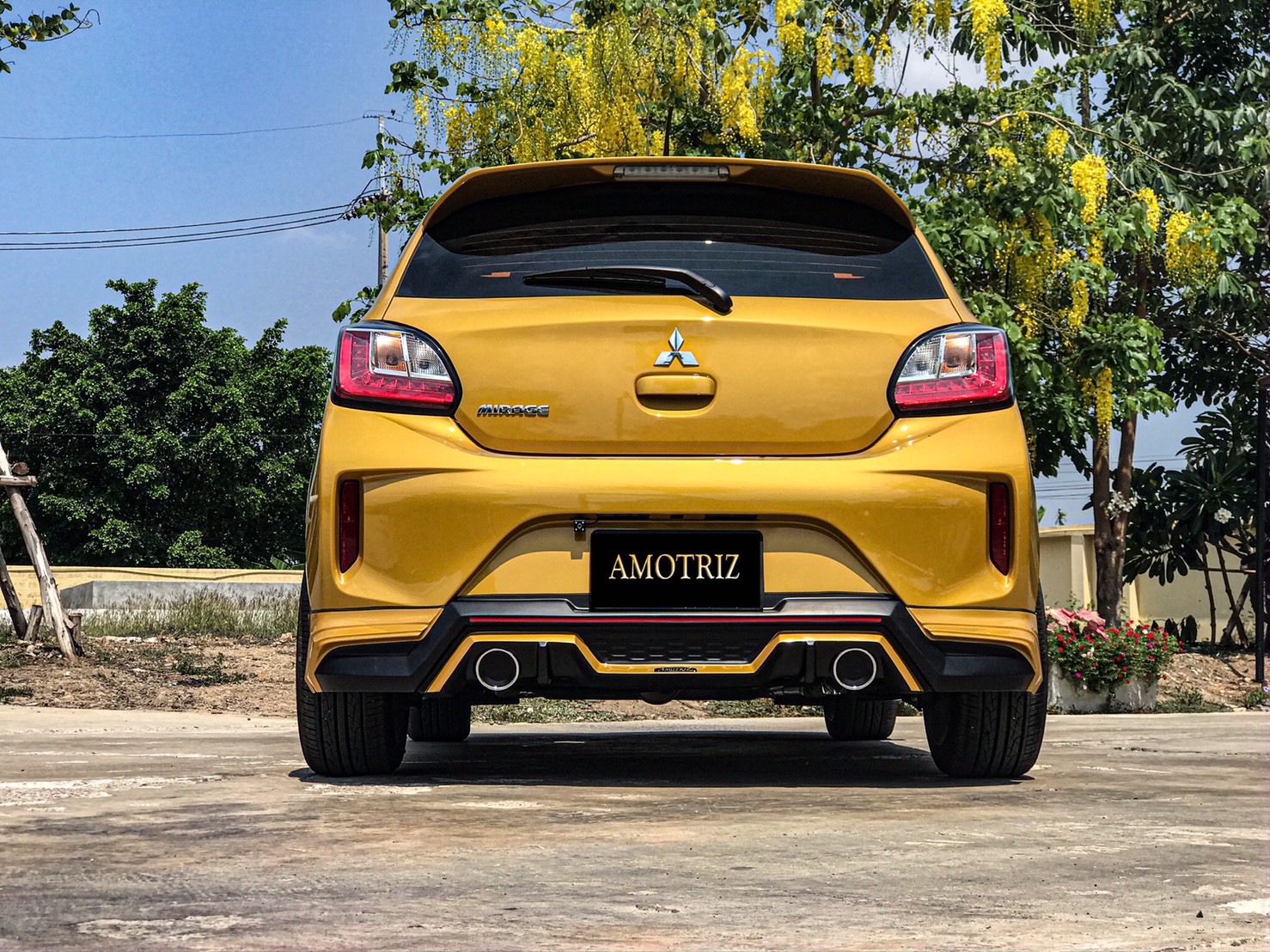 Mitsubishi Mirage 2020 body kits by Amotriz