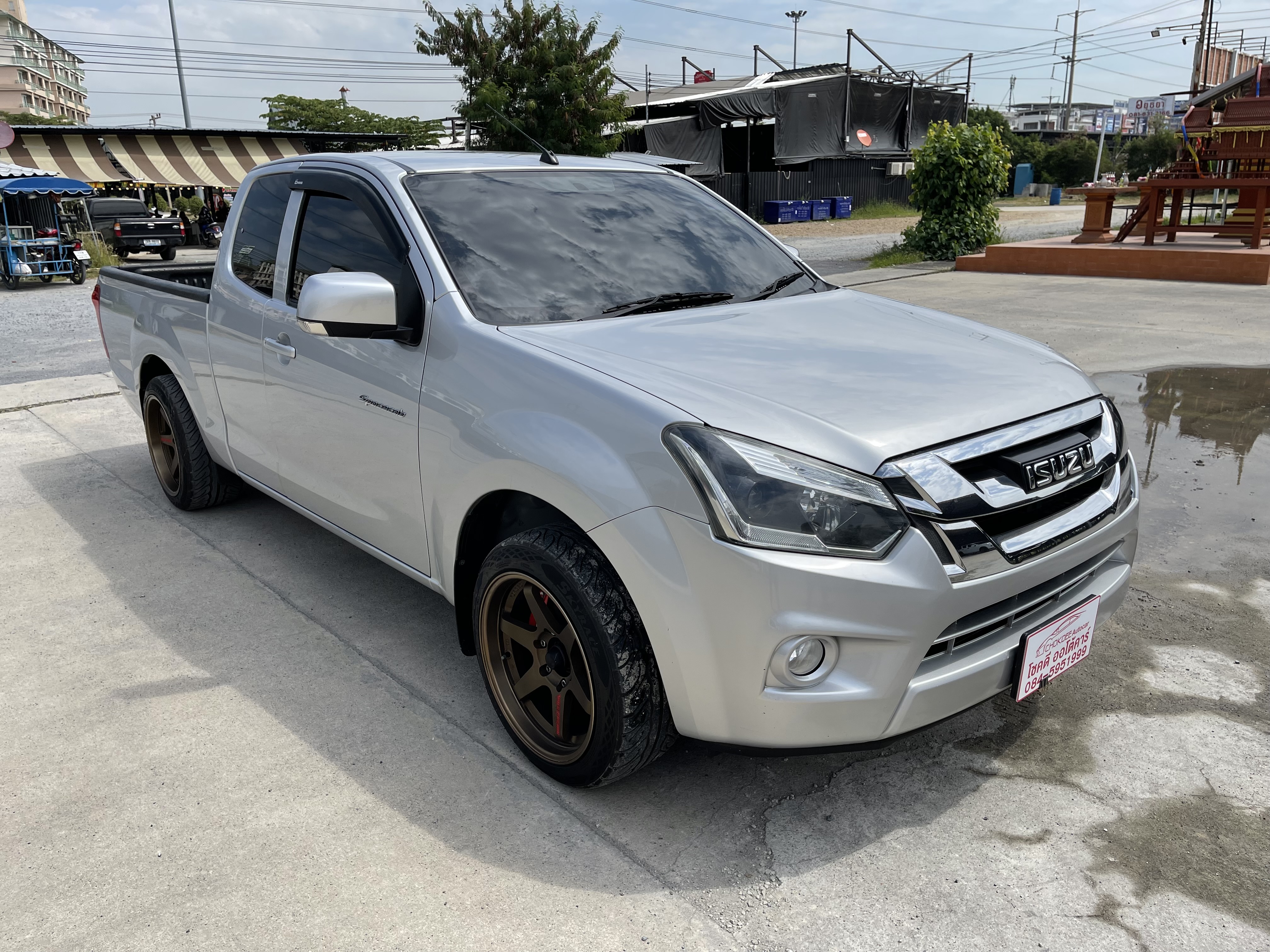 Isuzu Dmax All New Cab 1.9 L 2016 เงิน