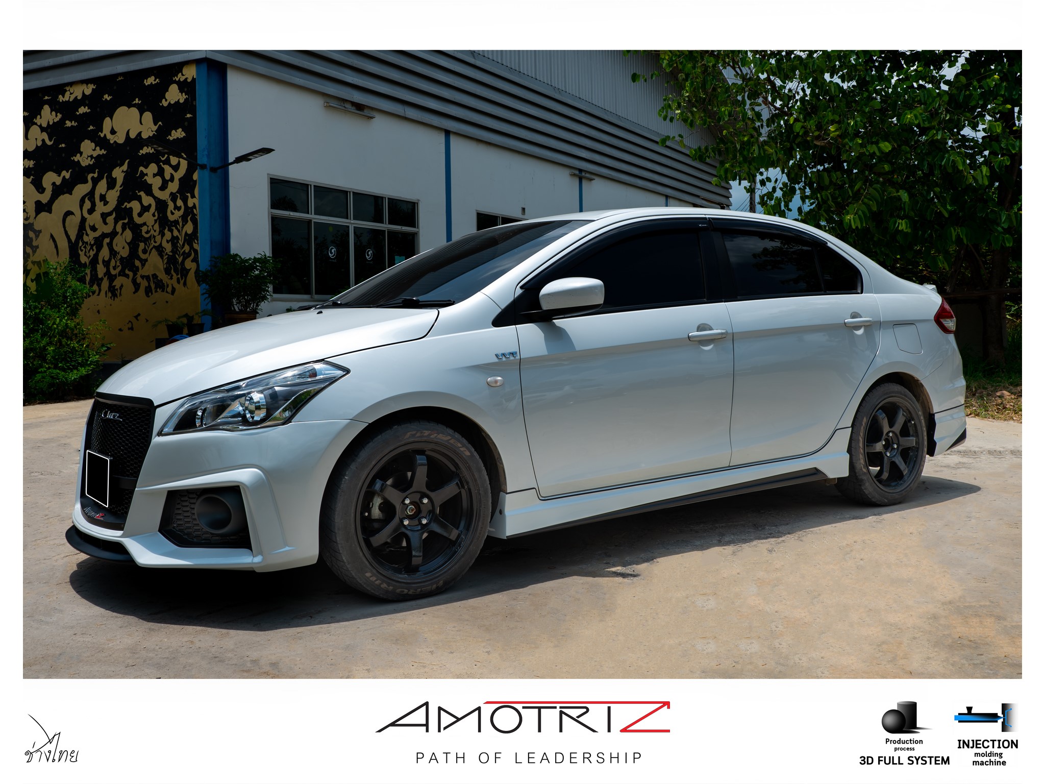 Suzuki Ciaz R8 body kits by Amotriz