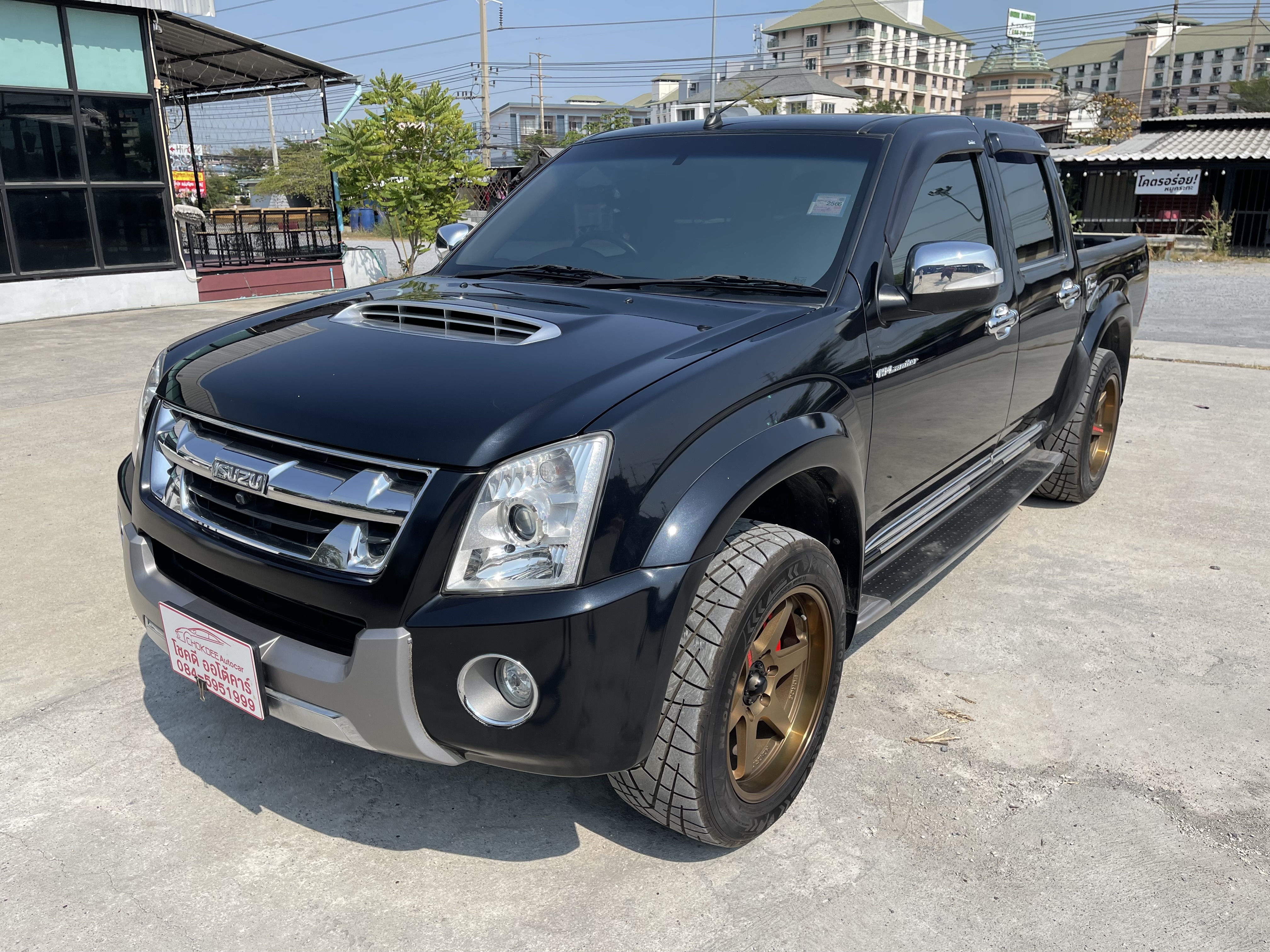 Isuzu Dmax 4ประตู Hi-Lander 3.0 Vgs Navi 2011 ดำ
