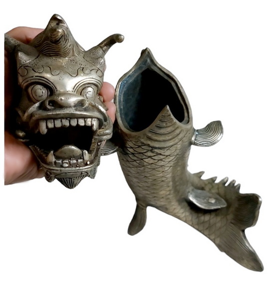 เตาจุดกำยาน กระถางธูป ที่จุดกำยานเม็ด ของตกแต่งบ้าน สไตล์จีน