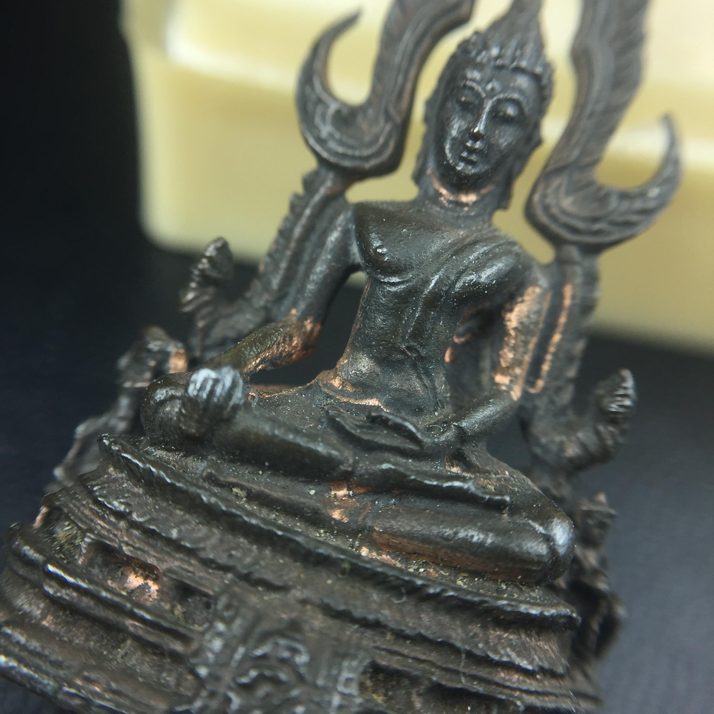 กริ่งพระพุทธชินราช ภปร. กองทัพภาคที่3จัดสร้าง ปี2517 เนื้อนวโลหะกล่องเดิม(คัดสภาพสวย)(หายาก)(ในหลวง ร.9 เสด็จในพิธี)