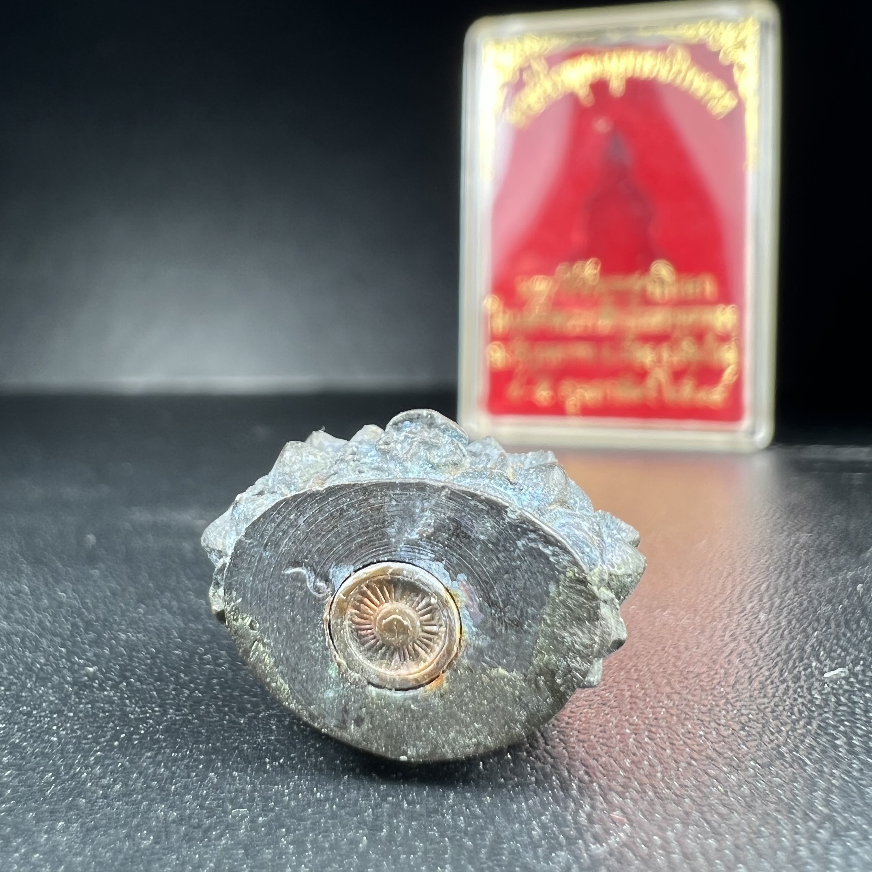 พระกริ่งบุพพาภิมงคล วัดบุพพาราม ปี2519 เนื้อนวโลหะ(***พระดีที่พ่อสร้างและพระราชทานนาม***)(ในหลวง ร.9 เสด็จเททอง)