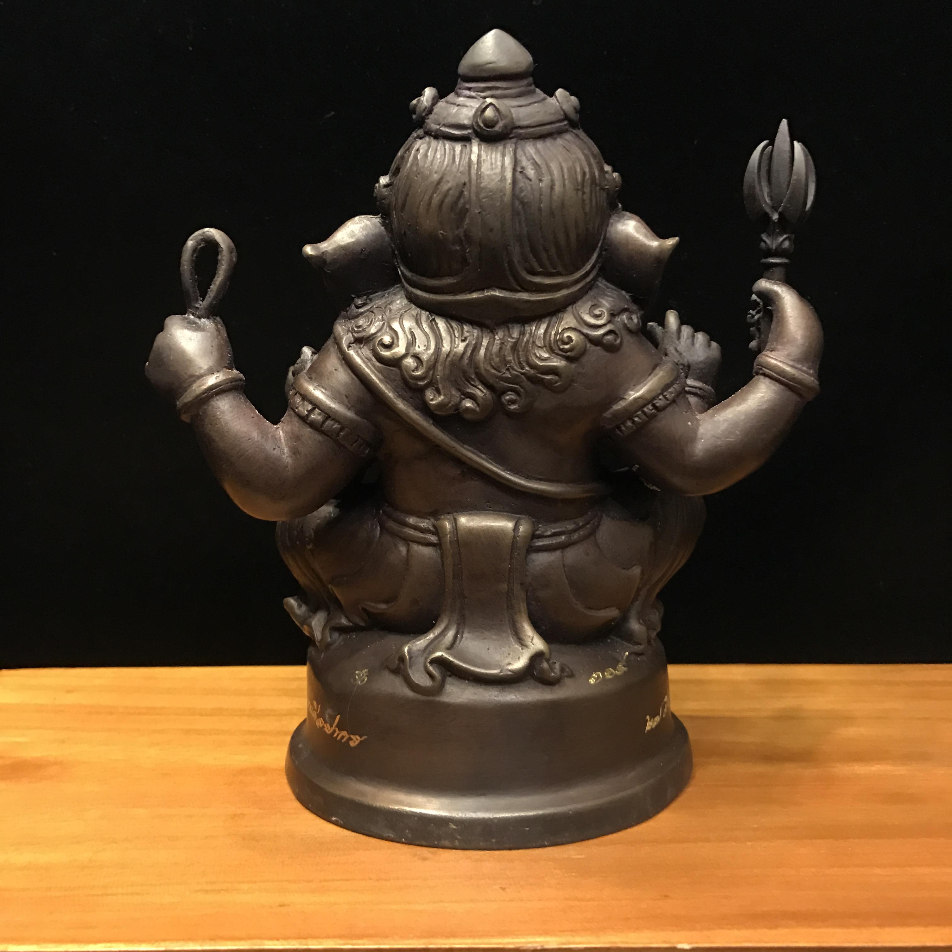 พระพิฆเนศ รุ่นครบรอบ100 ปี กรมศิลปากร ปี2556 ขนาดบูชา ปางบรมครู(องค์นั่ง)หน้าตัก 4 นิ้วครึ่ง No.319