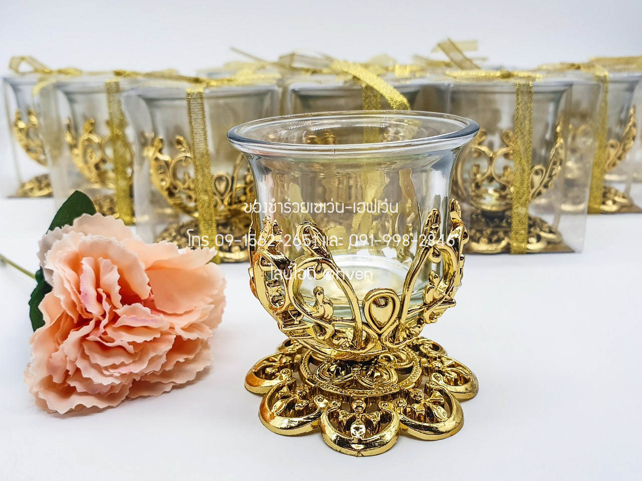 ของชำร่วยงานศพ ถ้วยเชิงเทียน