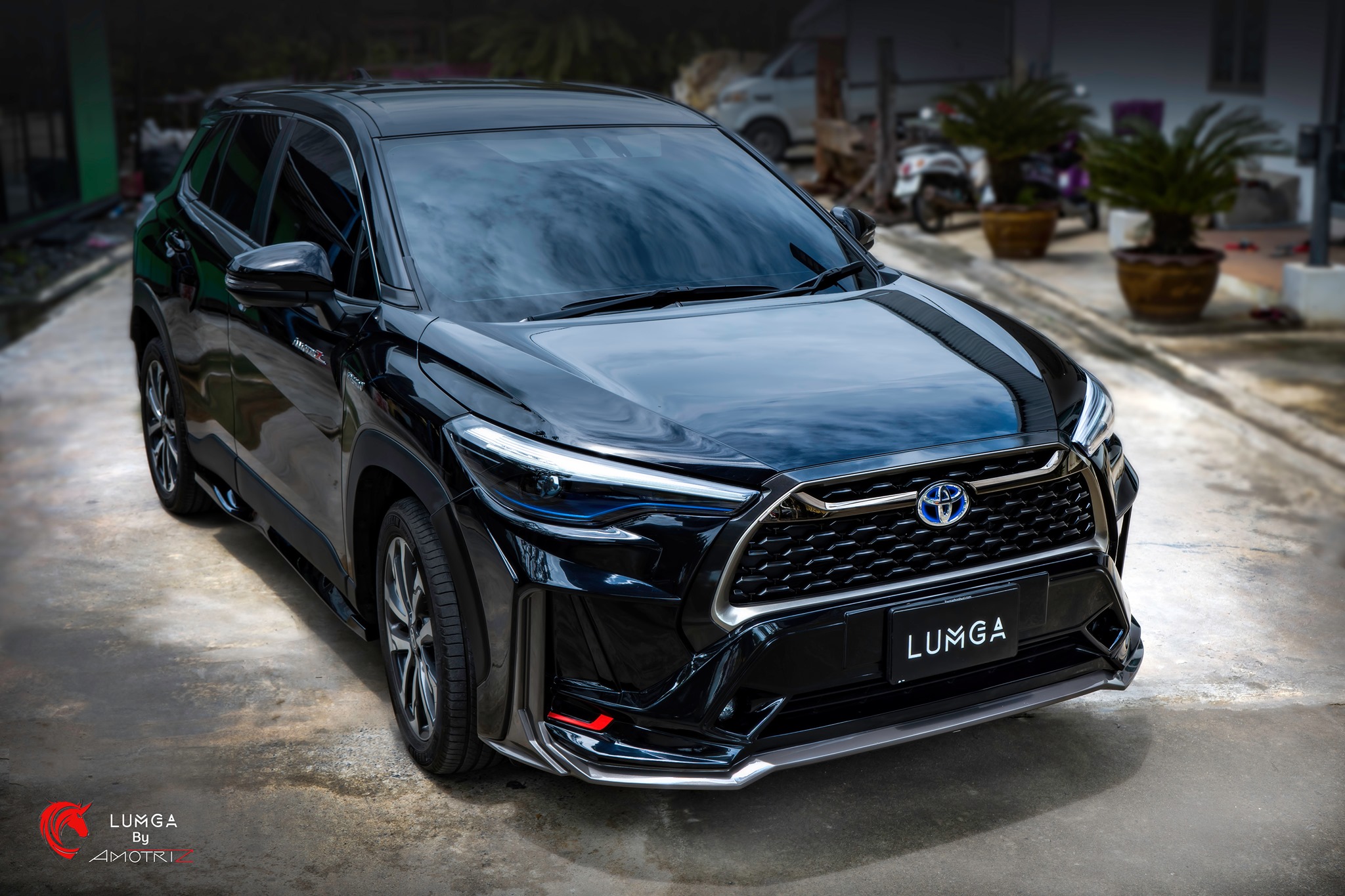 ชุดแต่ง Toyota Collora Cross 2021 โดย อโมตริส