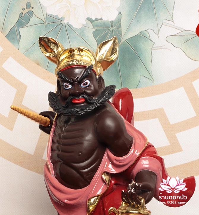 เทพเจ้าจงขุย จงขุยเทียนซือ จงขุยเอี๋ยกง ปางยืน งานเรซิ่น ขนาด 16 นิ้ว