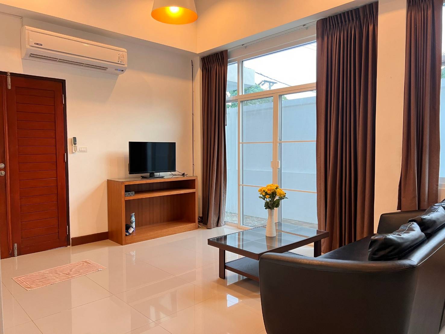 For Rent : Chalong, One-story townhome, 2 bedrooms 2 bathrooms