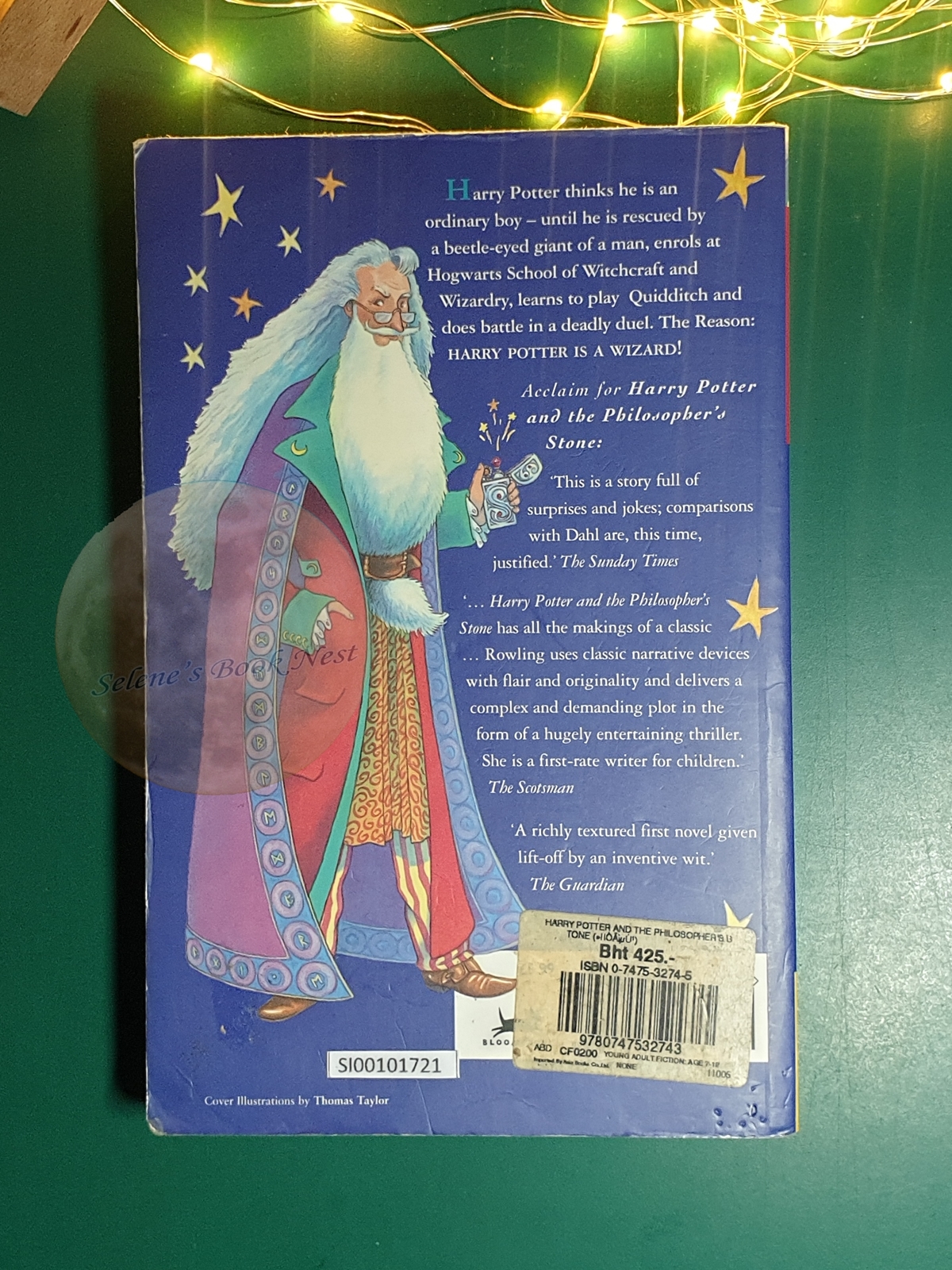 Harry Potter Book 1 Philosopher's Stone (ภาษาอังกฤษ) / J. K. Rowling
