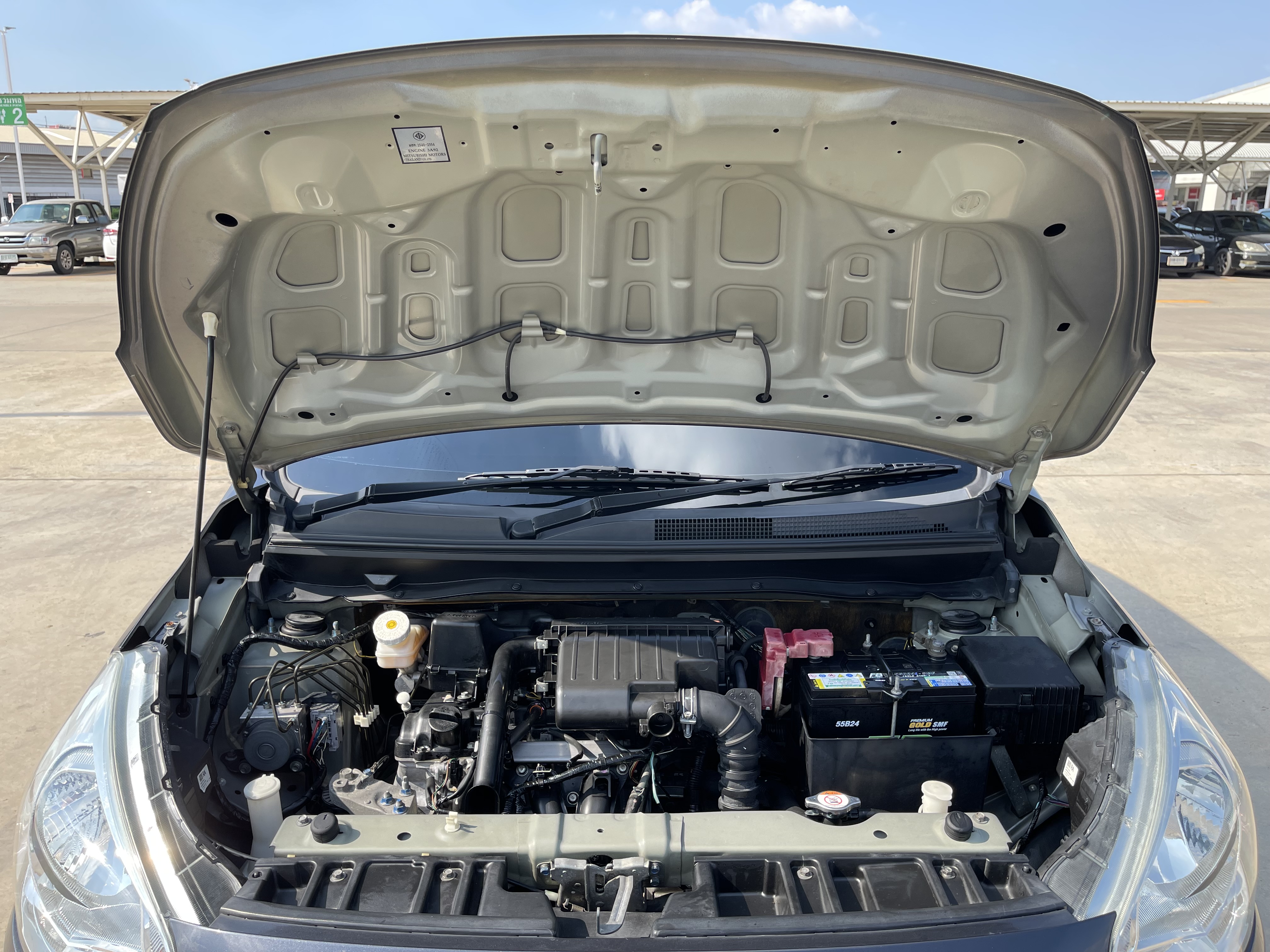 Mitsubishi Attrage 1.2 GLS Limited At 2015 เทาดำ