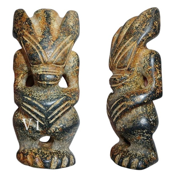 รูปปั้นหิน เทวรูปหิน หินรูปเอเลี่ยนต่างๆ (หินแม่เหล็กดูดติด)