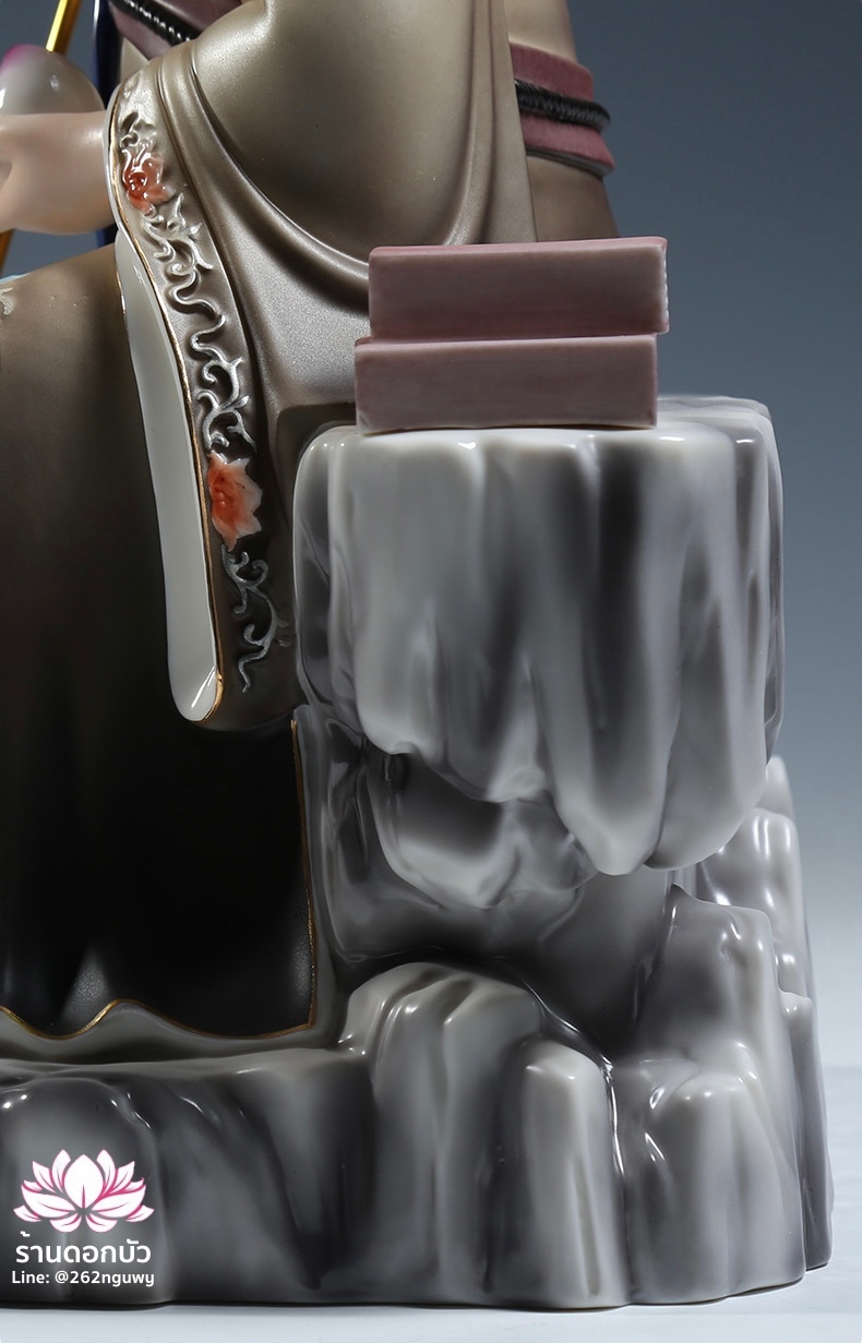 อ๋องโบ้เหนียวเหนียว กิมบ้อหงวนกุน หรือซีหวังหมู่ ปางประทับนั่งบัลลังก์บนภูเขาไท้ซาน ขนาด 12/16/19 นิ้ว