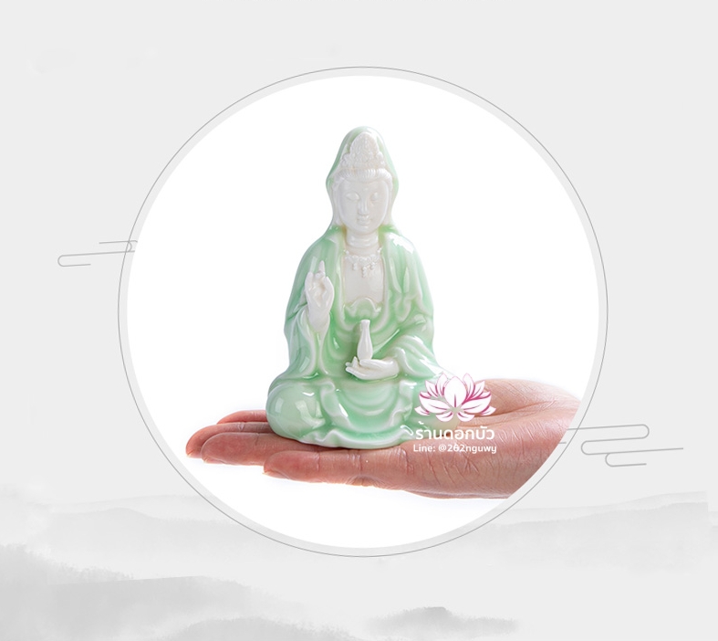 องค์พระกวนอิมขนาดเล็ก สำหรับวางหน้ารถ