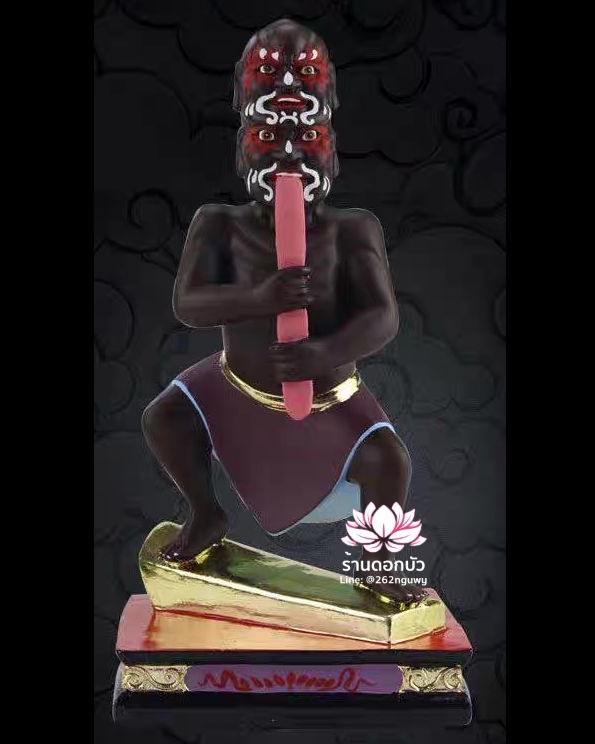 โหงวกุ้ย อู่กุ้ย อู่กุ้ยเจียงจิน หรือ ขุนพลห้าผี เทพบริวารสายนรก ขนาด 12 นิ้ว