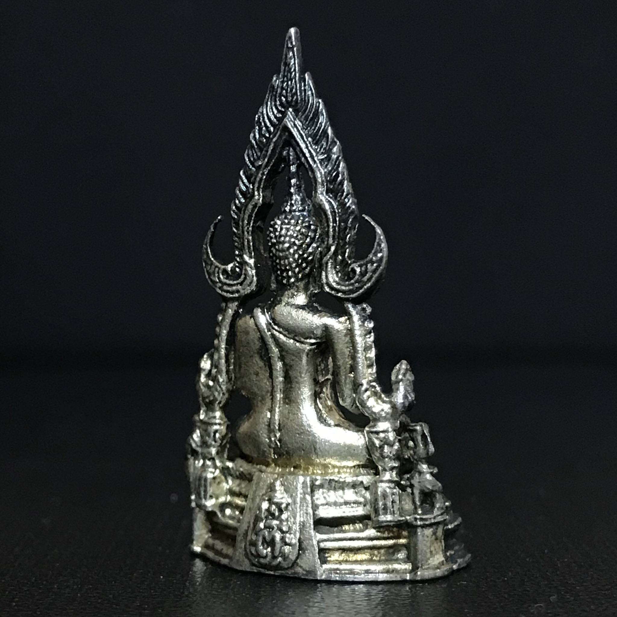 พระกริ่งพระพุทธชินราช ภปร. กองทัพภาคที่3 ปี2517 เนื้อเงินหายาก(ในหลวง ร.9 เสด็จเททอง)