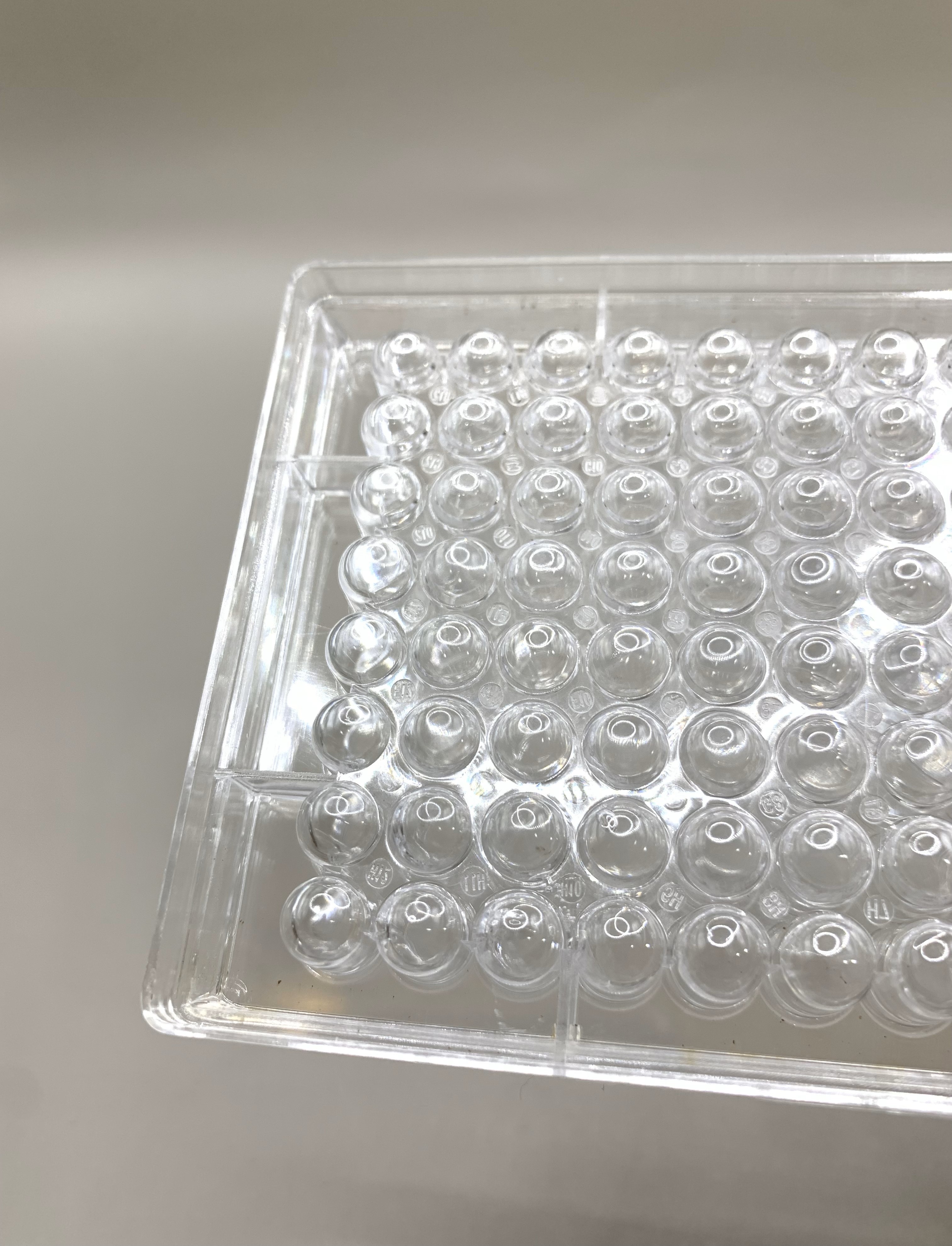 Culture plate จานหลุมพลาสติกใส 6 , 12, 24, 48, 96ช่อง ปราศจากเชื้อพร้อมฝาปิด ,1ชิ้น/แพ็ค