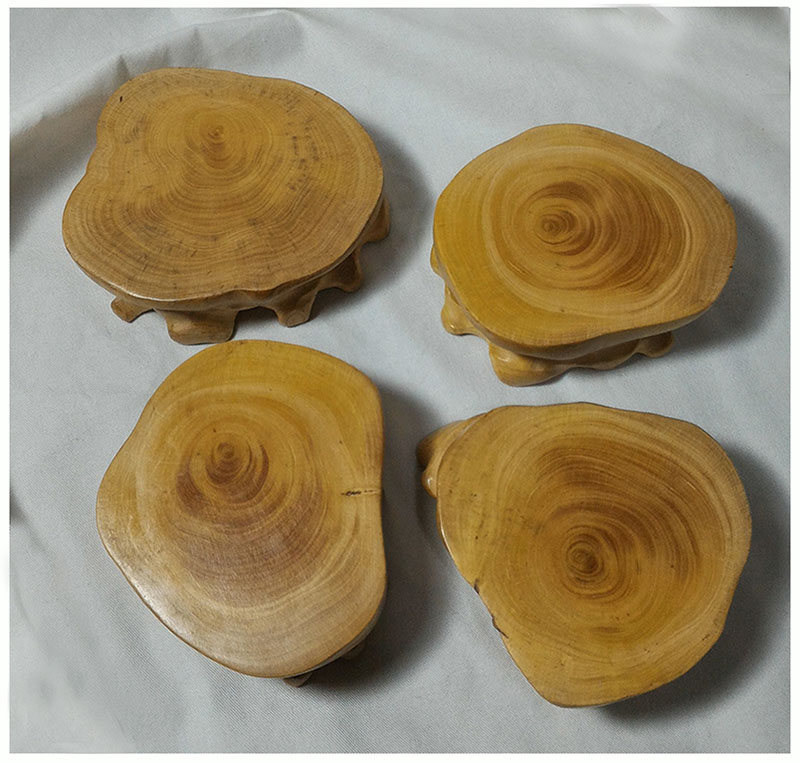 ฐานหรือกี๋ไม้boxwood เล็กๆ อันละ