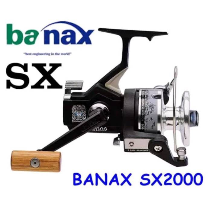รอก banax sx 2000/3000/4000/5000 ราคา 1,390 บาท รอกแกร่ง คลาสสิค อยู่คู่กับคนไทยมายาวนาน มีให้เลือก 2 เบอร์ 2000 และ 3000 เหมาะกับการตกปลาขนาดใหญ่