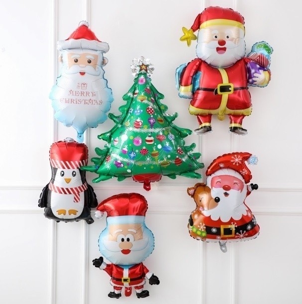 Set ลูกโป่งฟอยล์คริสต์มาส