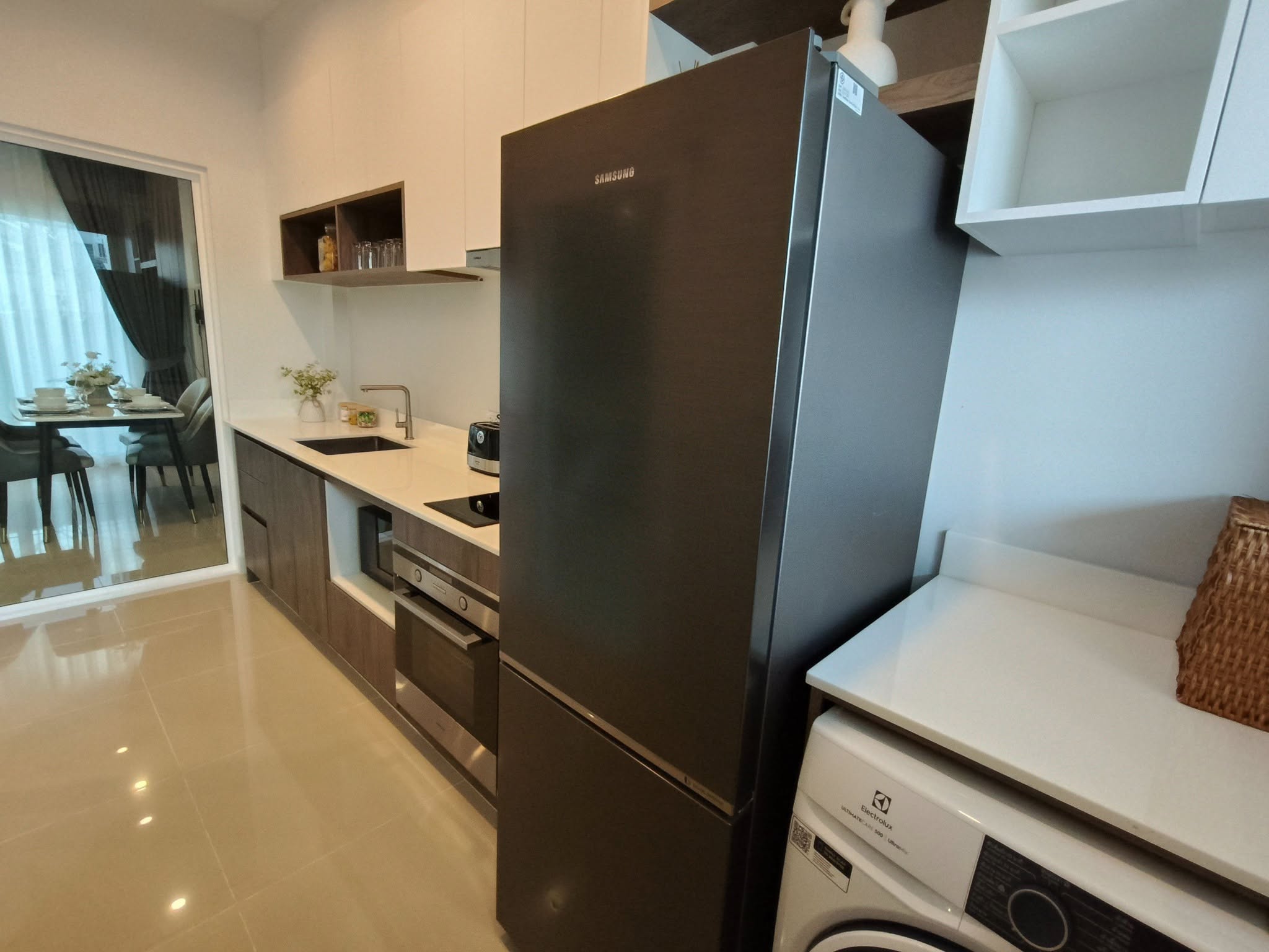 For Rent : Chalong, 2-Story Town Home @Supalai Primo, 3 Bedrooms 3 Bathrooms